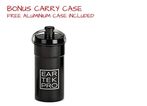 EarTekPro High-Fidelity Concert Earplugs Reusable Noise-Reduction Ear Plugs Set with Two Sizes Included - For Rave, Live Music, Festivals, Marching Bands, Loud Events, Fitness Classes | Noise Reduction 19dB thumbnail 6