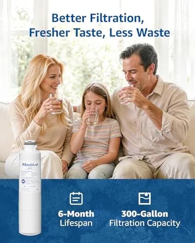 Maxblue MB-F27 Replacement for Samsung DA29-00020B Water Filter 3 Pack | NSF Certified, Lead-Free, Pure Water thumbnail 9