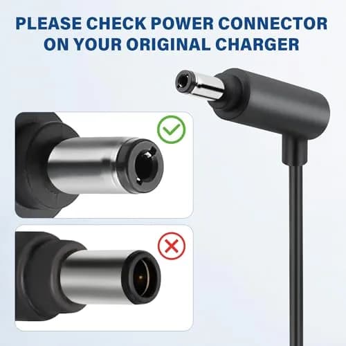 LotFancy 26V AC DC Adapter Charger for Dyson V6 V7 V8 Vacuum Power Supply | UL Listed 6FT Cord thumbnail 7