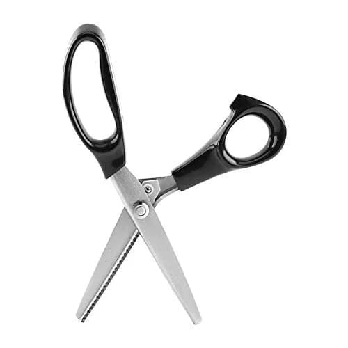 Hilitand Sewing Scissors 23cm | Stainless Steel Pinking Shears for Fabric & Craft thumbnail 1