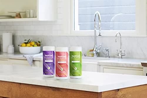 Method All-Purpose Cleaning Wipes, French Lavender, 70 Count | Compostable, Plant-Based, 3 Pack thumbnail 5