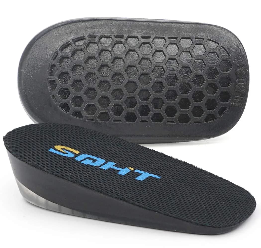 SQHT Height Increase Gel Heel Shoe Lift Inserts 2.54 cm (1 Inch) | Doctor Recommended for Foot Pain - main product image