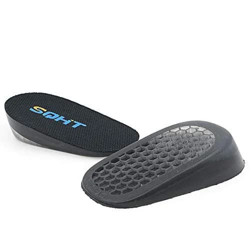 SQHT Height Increase Gel Heel Shoe Lift Inserts 2.54 cm (1 Inch) | Doctor Recommended for Foot Pain thumbnail 7