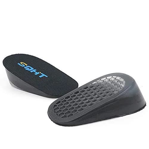 SQHT Height Increase Insoles - Gel Shoe Heel Lift Inserts & Pads | 1.4 Inch Height Boost for Men & Women thumbnail 6