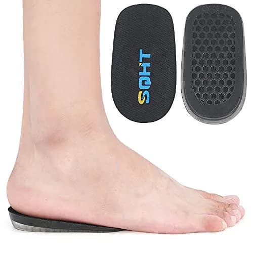 SQHT Height Increase Insole - Gel Heel Shoe Lift Inserts | 0.6 Inch Height Boost for Men & Women thumbnail 7