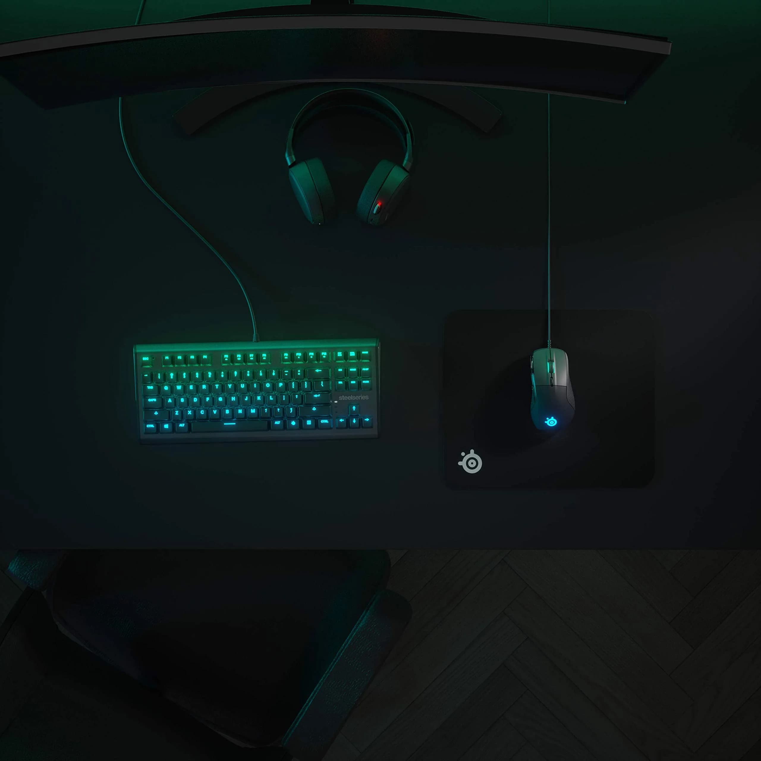 SteelSeries QcK Hard Medium Gaming Mouse Pad | Pinpoint Accuracy for Esports Pros thumbnail 2