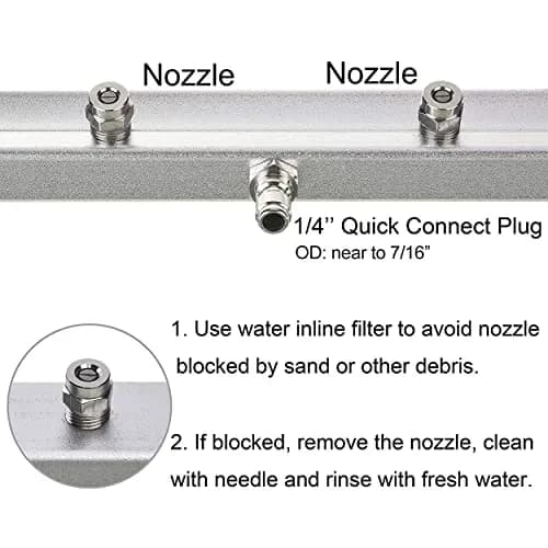 M MINGLE 13’’ Pressure Washer Undercarriage Cleaner 4000 PSI | Durable Aluminum & Brass thumbnail 3