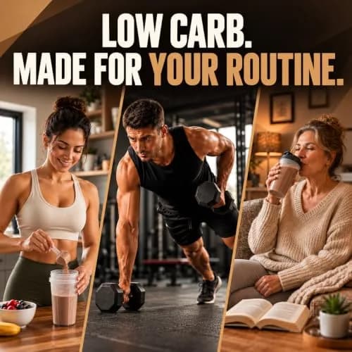 Keto Science Keto Shake Powder – Chocolate | Meal Replacement with MCT Oil & Collagen (20.49 oz) thumbnail 6