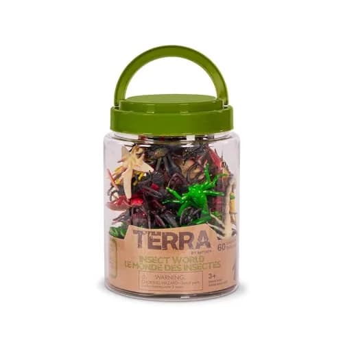 Terra by Battat Insect World Bug Toys, 60 Mini Figures in Tube, Insects (60-Piece Set) thumbnail 8