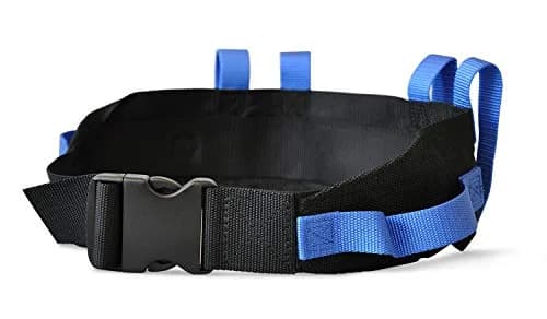 NYOrtho Transfer Gait Belt with 6 Heavy Handles (25 Pack) | Adjustable 28-55" Waist, Blue thumbnail 7