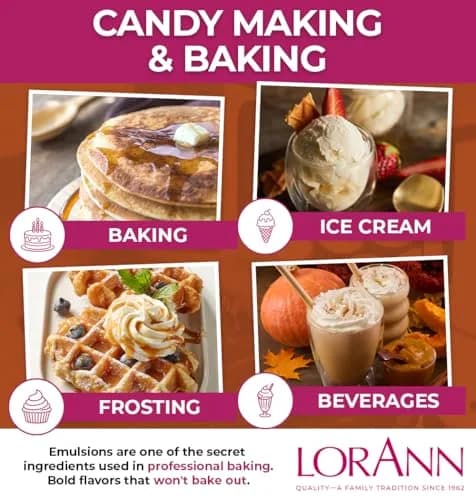 LorAnn Oils Maple Bakery Emulsion & Flavoring 4 Fl Oz | Gluten-Free, Keto-Friendly, USA Made thumbnail 3