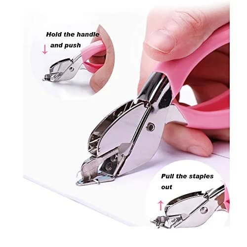 ASPERFFORT Blue Heavy Hand Staple Remover Tool | Stainless Steel Forging thumbnail 4