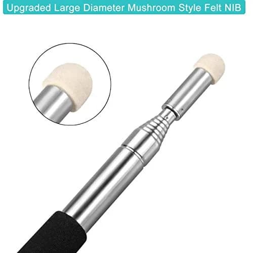 SANDAO Telescopic Teachers Pointer 2-Pack | Professional Extendable Retractable Handheld Presenter for Classroom Whiteboards thumbnail 2