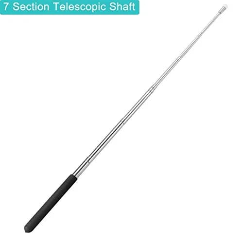 SANDAO Telescopic Teachers Pointer 2-Pack | Professional Extendable Retractable Handheld Presenter for Classroom Whiteboards thumbnail 3