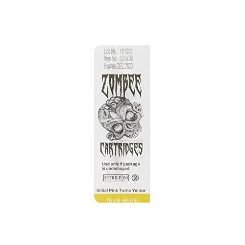 BISIBITA2 ZOMBEE Disposable Tattoo Needle Cartridge 1005RL (20 Count, Clear) | Precision Tattooing with Safety Membrane thumbnail 7