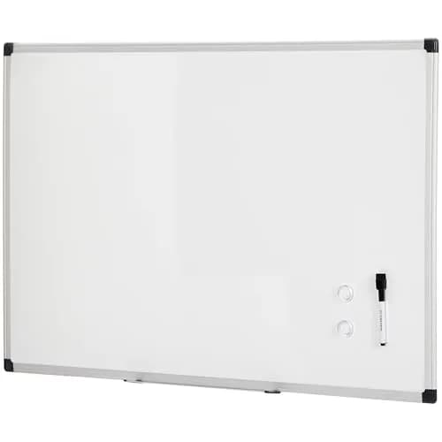 Amazon Basics Magnetic Dry Erase Whiteboard 36"W x 24"H Aluminum Frame | Smooth Surface for Office & Home Use thumbnail 1