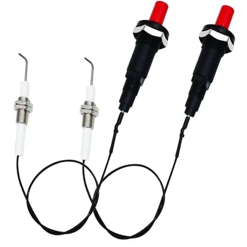 MENSI 11.8” Universal LP Propane & Natural Gas Push Button Piezo Igniter Kit | Ignition Set for Gas Grill, Stove, Heater thumbnail 1