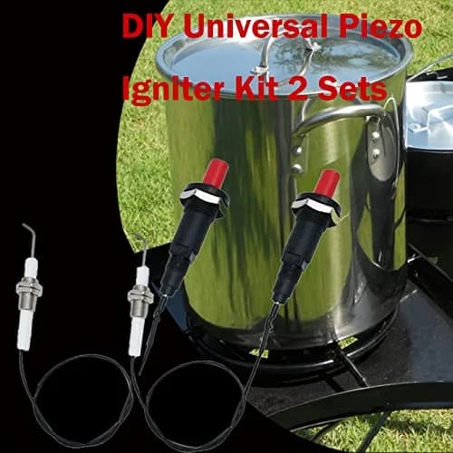 MENSI 11.8” Universal LP Propane & Natural Gas Push Button Piezo Igniter Kit | Ignition Set for Gas Grill, Stove, Heater thumbnail 5