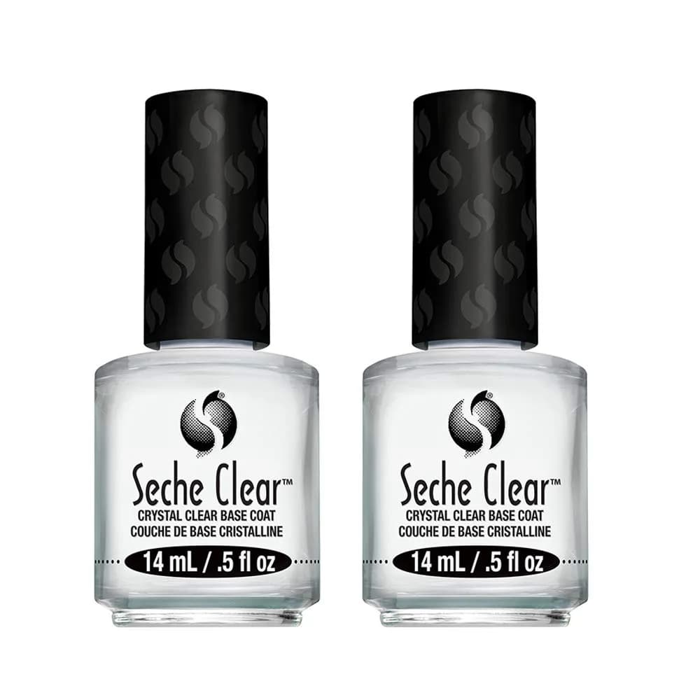 Seche Clear Base Coat Nail Polish 28ml (0.5 Fl Oz) | Professional Salon Finish