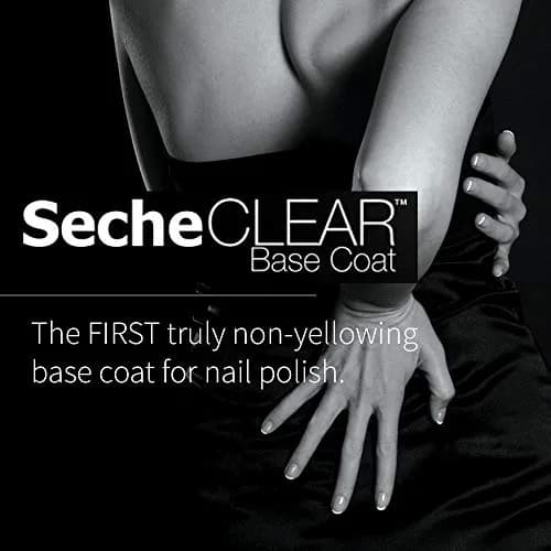 Seche Clear Base Coat Nail Polish 28ml (0.5 Fl Oz) | Professional Salon Finish thumbnail 5