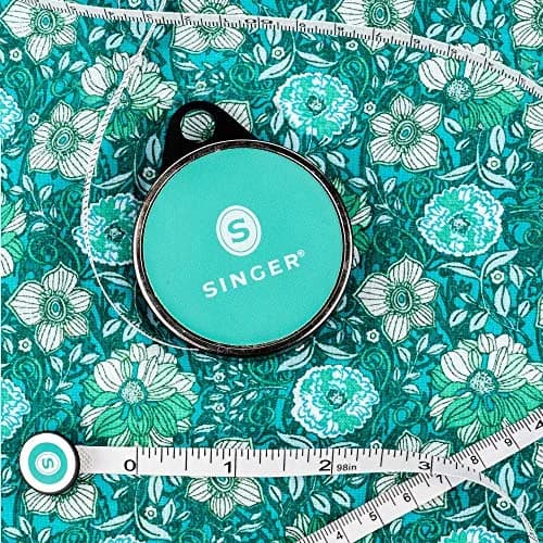 Singer ProSeries Retractable Tape Measure, 96" (244cm) Teal (2-Pack) thumbnail 9