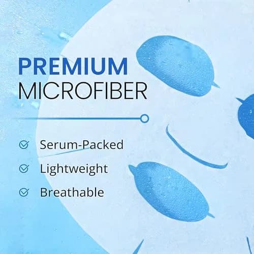Ebanel Collagen Face Mask with Hyaluronic Acid & Vitamin C | Hydrating, Brightening & Firming Sheet Mask for Sensitive Skin, 15-Pack thumbnail 5
