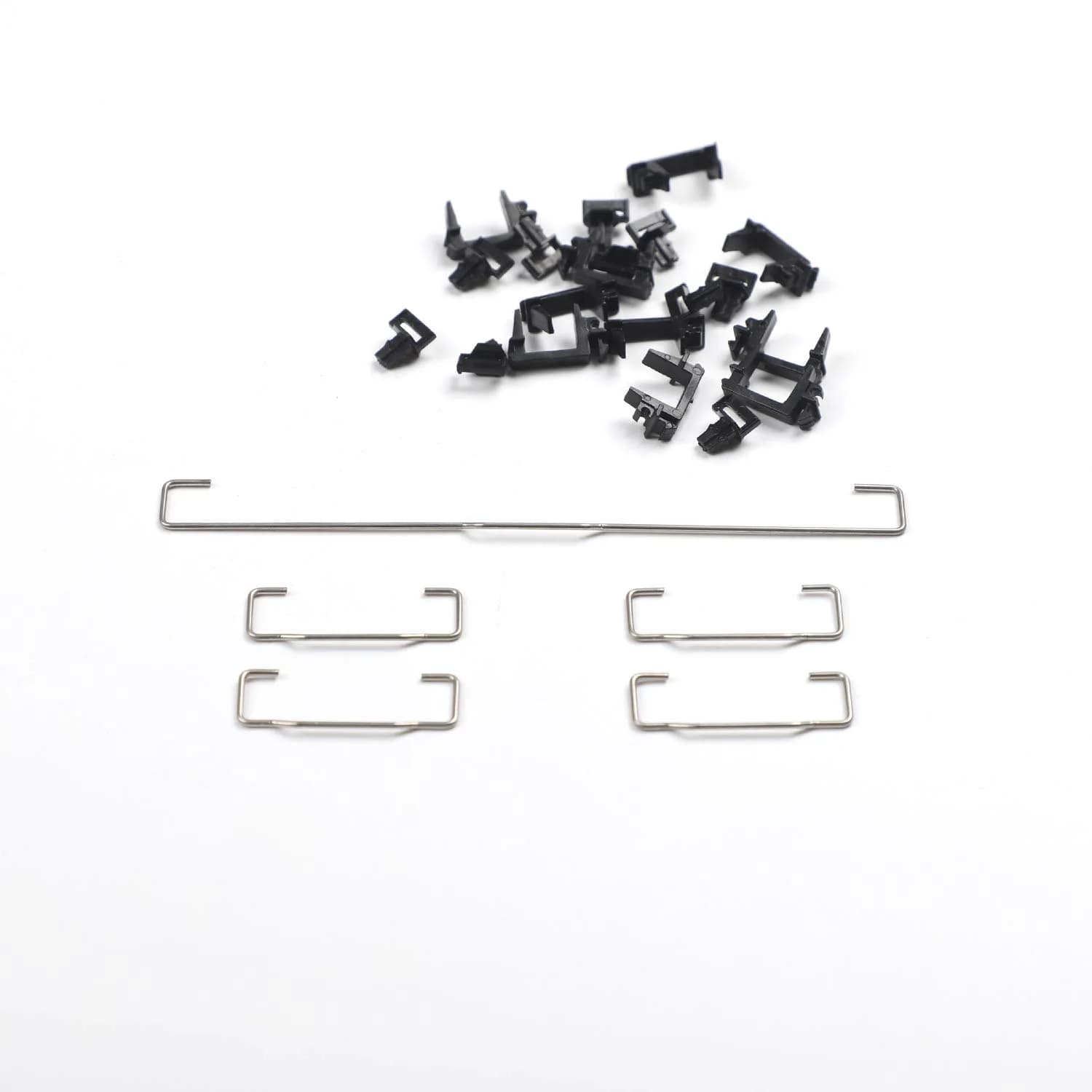 YMDK Costar Style Plate-Mounted Stabilizers for MX Mechanical Keyboard | Raised Wire, Better Tactile Feel - main product image