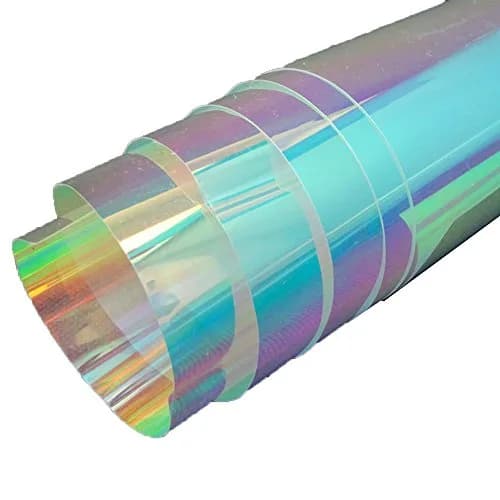 HOHOFILM 17.7"x78.7" Colorful Glass Window Film Decorative Tint with Anti-Shatter, UV Block, Heat Control thumbnail 1