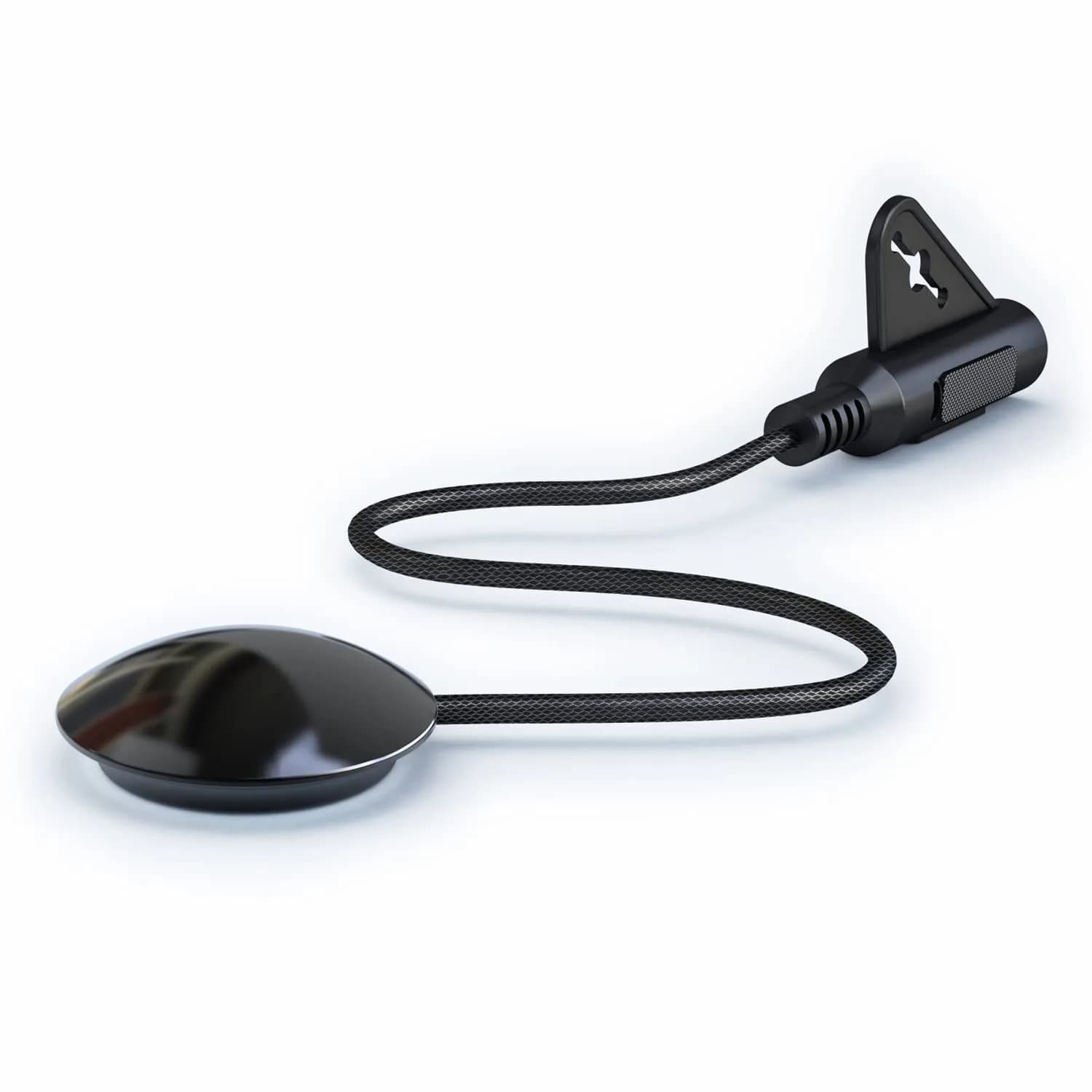 Imelod Contact Microphone Piezo Pickup for Guitar Ukulele Violin Cello Banjo Mandolin (Black) | High Sensitivity Contact Mic
