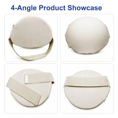 Teesider Realistic Memory Foam Fake Pregnancy Belly Costume M (0.36 kg / 0.8 lb) | Stage & Screen Performance Prop thumbnail 3