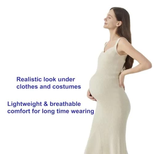 Teesider Realistic Memory Foam Fake Pregnancy Belly Costume - Small (0.36 kg / 0.8 lb) | Stage & Screen Performance Prop thumbnail 5