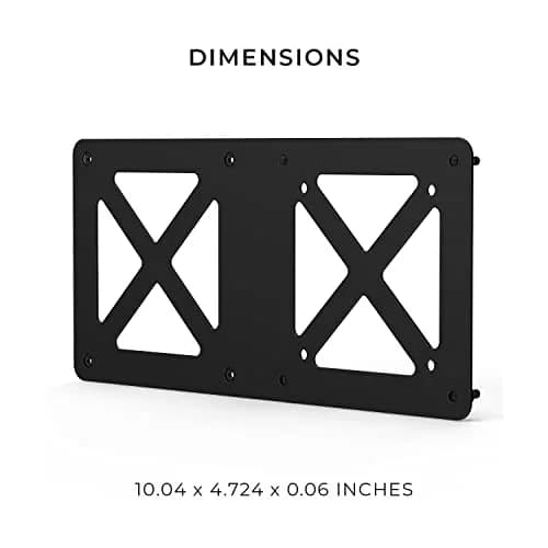 HumanCentric Mounting Bracket for Intel NUC mini pc VESA Monitor Arm 75x75 | Supports 75x75 & 100x100 Patterns thumbnail 7