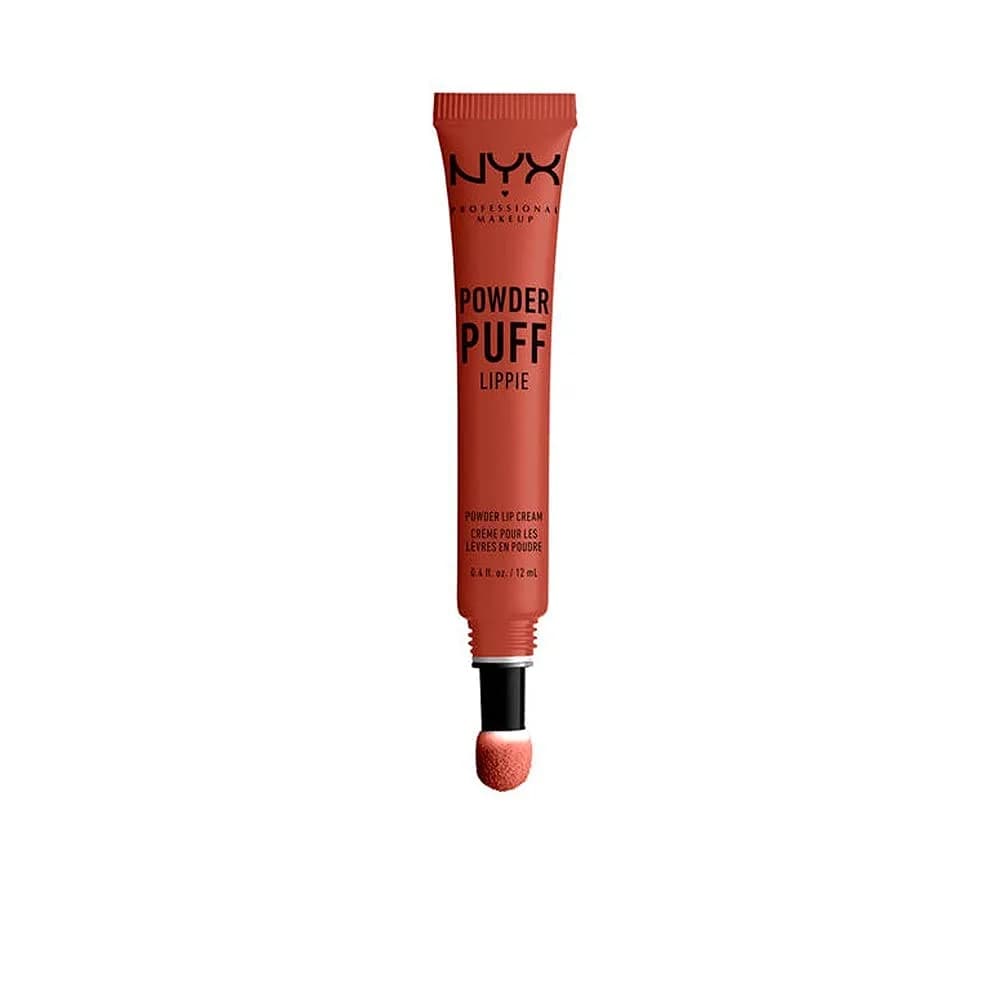 NYX PROFESSIONAL MAKEUP Powder Puff Lippie Lip Cream, Moody (Cool Toned Plum) | Matte, Long Lasting, Vegan Lipstick — Teacher's Pet