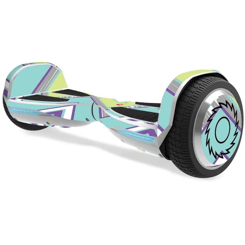 MightySkins Lime Chevron Skin for Razor Hovertrax 1.5 Hover Board | Protective Vinyl Decal Wrap Cover | Easy to Apply & Remove — Pastel Chevron