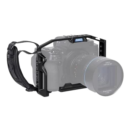 Sirui Camera Support Cage for FUJIFILM X-H2/X-H2S | Aluminium Frame with Wrist Strap thumbnail 1