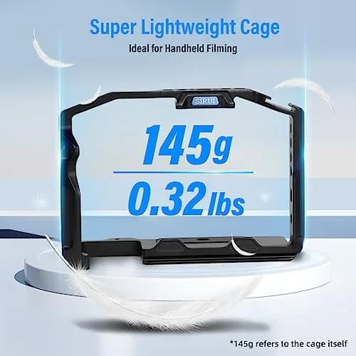 Sirui Camera Support Cage for FUJIFILM X-H2/X-H2S | Aluminium Frame with Wrist Strap thumbnail 3