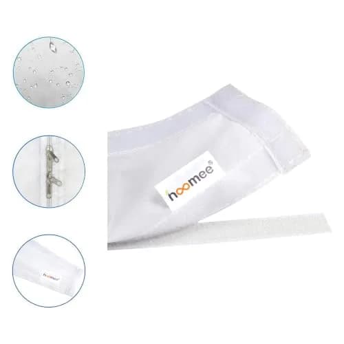 HOOMEE Universal Window Seal Kit 500cm (197") for Portable AC & Dryer | Seals 80 Min, Easy Install, White thumbnail 4