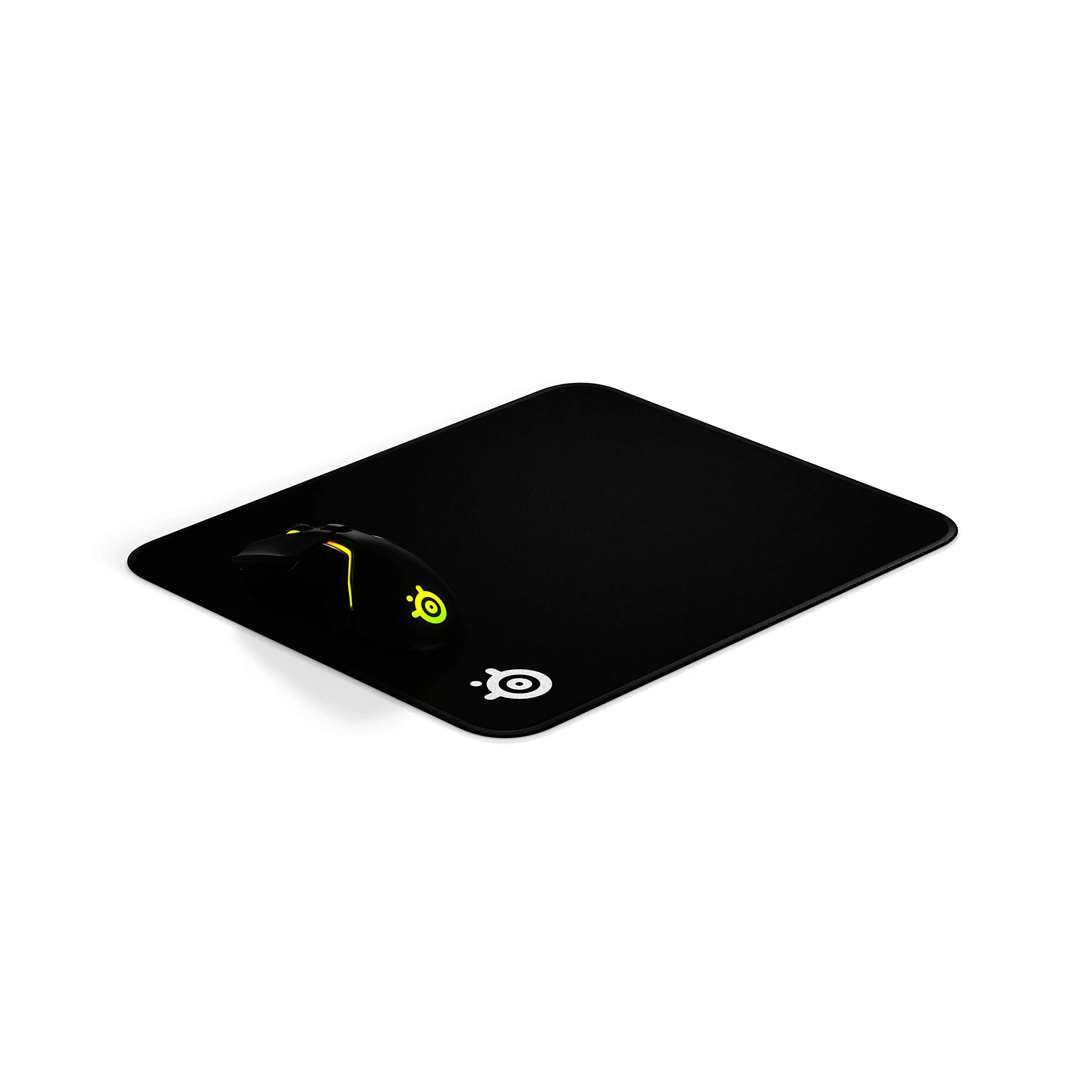 SteelSeries QcK Large Stitched Edge Gaming Mouse Pad, Black | Optimized for Gaming Sensors thumbnail 4