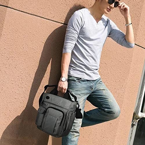AlwaySky Crossbody Messenger Bag for Men & Women | 30cm x 25cm x 11cm (11.8" x 9.8" x 4.3") thumbnail 2