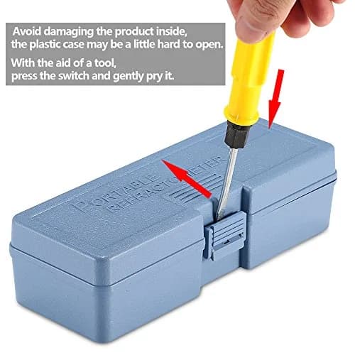 V·RESOURCING Handheld Alcohol Refractometer 0-80% v/v | Measures Spirits, Whiskey, Brandy, Vodka, Tequila thumbnail 8