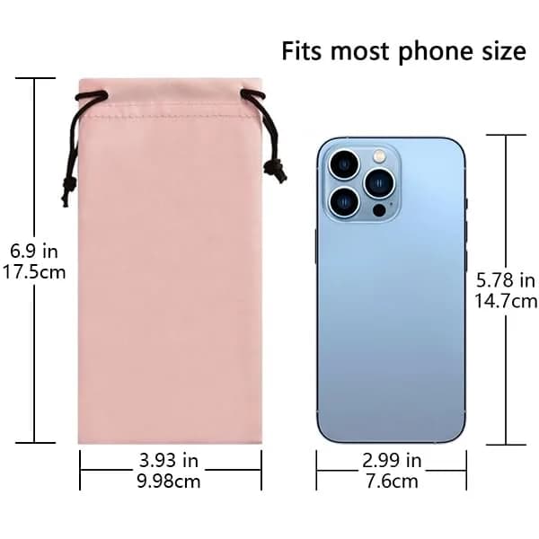TRIUMPH VISION Soft Eyeglass Case Pouch 17.5cm (6.9 inch) | Protects Glasses from Scratches & Dust thumbnail 8