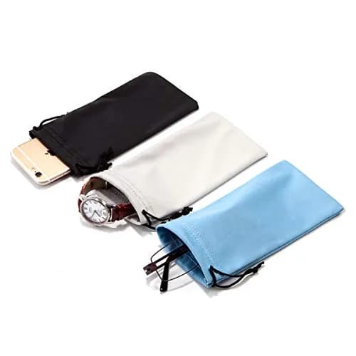 TRIUMPH VISION Soft Eyeglass Case 3 Pack | Microfiber Pouch for Glasses & Sunglasses thumbnail 8