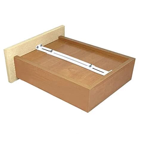 FRMSAET Drawer Repair Kit - Reinforce Drawers Furniture Hardware -1 Pack | Adjustable Length Steel Bracket for Wooden & MDF Drawers thumbnail 1