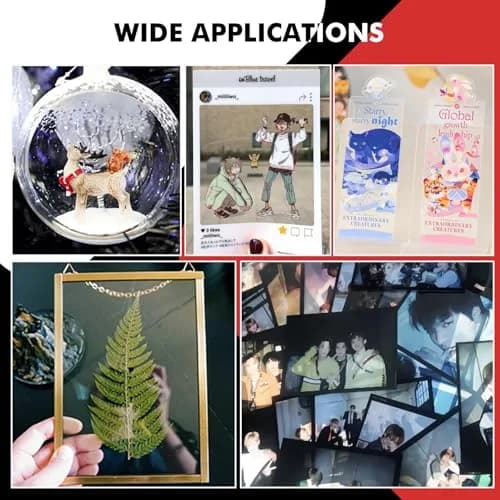 Koala Inkjet Transparency Film Clear Acetate Sheets for Crafts, 50 Sheets | 100% Transparent, Compatible with Inkjet Printers, 8.5x11 Inches thumbnail 6