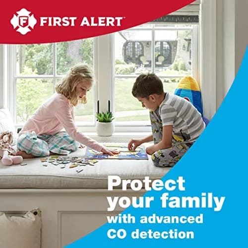 First Alert Battery Carbon Monoxide Alarm CO400 6-Pack | Essential Home Safety thumbnail 2