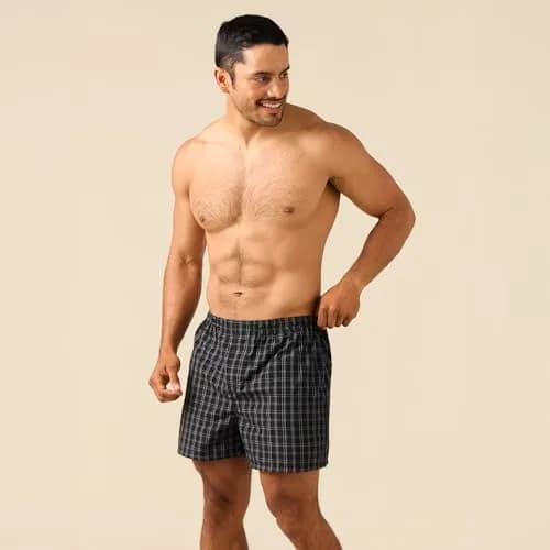 Gildan Men's Underwear Boxers Large | Breathable Cotton, Moisture Wicking, Tag-Free Comfort thumbnail 2
