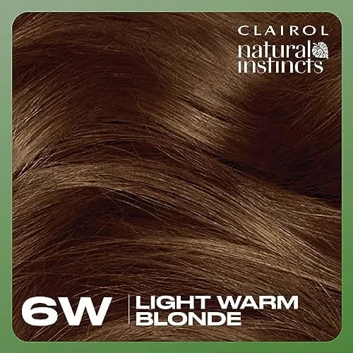 Clairol Natural Instincts Demi-Permanent Hair Dye 6W Light Warm Brown 177ml (5.85 Fl Oz) | Ammonia-Free Vegan Hair Color with Coconut Oil & Aloe Vera thumbnail 8