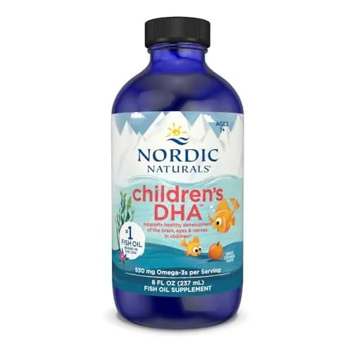 Nordic Naturals Children's DHA 530 mg Omega-3 Fish Oil 8 oz | Supports Brain & Immune Health thumbnail 1