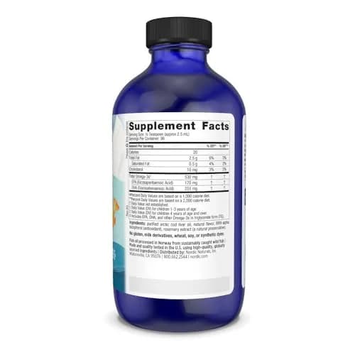Nordic Naturals Children's DHA 530 mg Omega-3 Fish Oil 8 oz | Supports Brain & Immune Health thumbnail 2