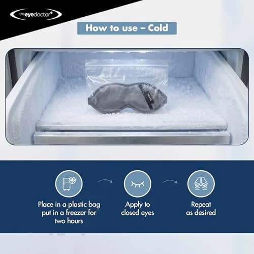 The Eye Doctor Hot Compress for Eye - Helps Dry Eye & Blepharitis - Reusable Eye Mask - Heated Eye Mask for Dry Eyes - Warm Compress for Dry Eyes - Heated Eye Mask for Stye | Adjustable & Microwave Safe thumbnail 6